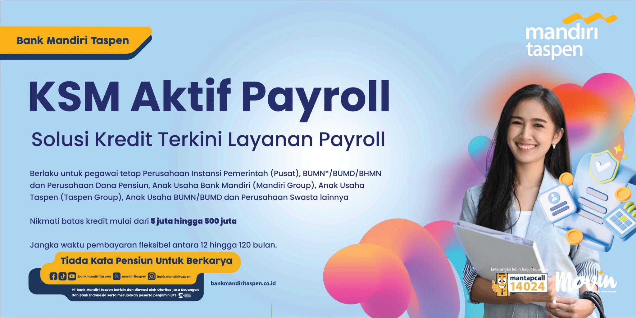 KSM Aktif Payroll Bank Mandiri Taspen