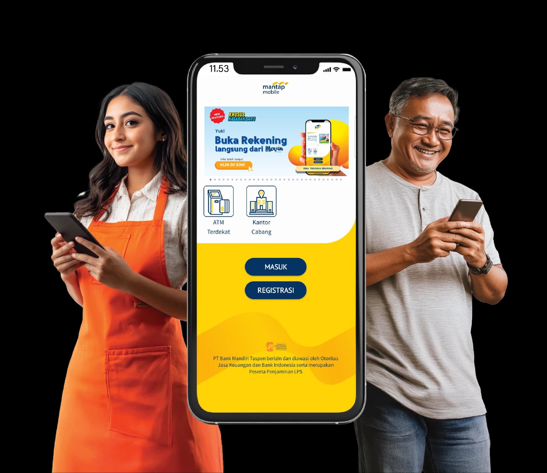 Aplikasi Movin Mobile Banking Bank Mandiri Taspen